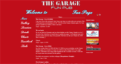 Desktop Screenshot of garage-pub.com